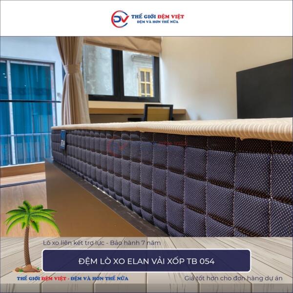 Đệm lò xo Elan vải xốp TB 054